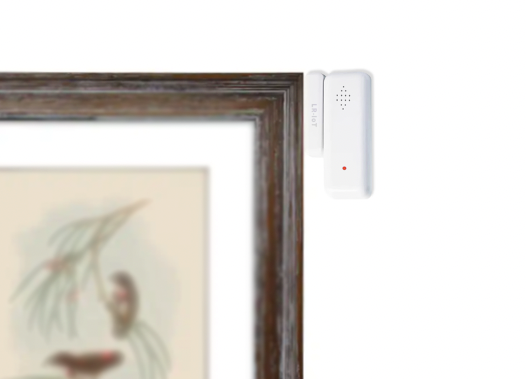 令容物联研发的画框位移传感器(无线版) 令容物联研发的画框位移传感器(无线版)