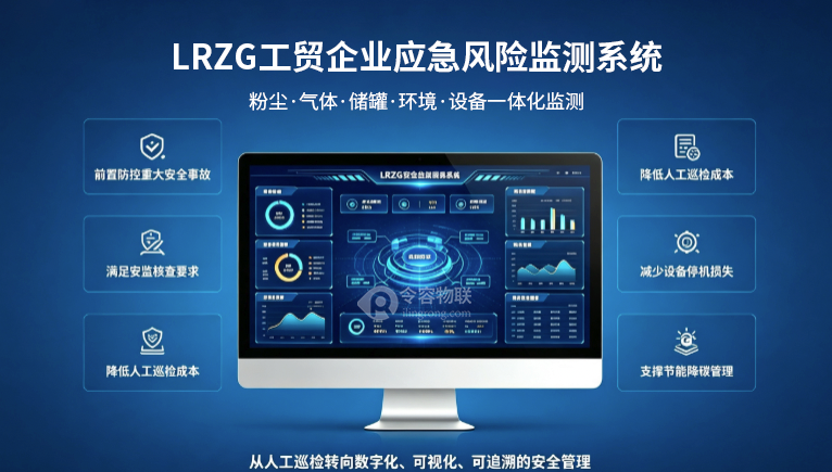 工贸企业专用应急风险监测系统-令容物联